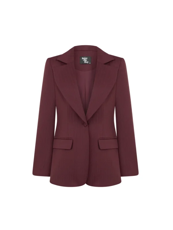 EVA BLAZER BORDO