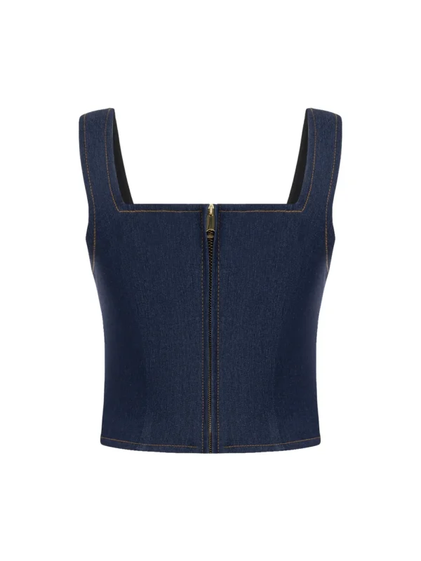 LUCY TOP LACİVERT